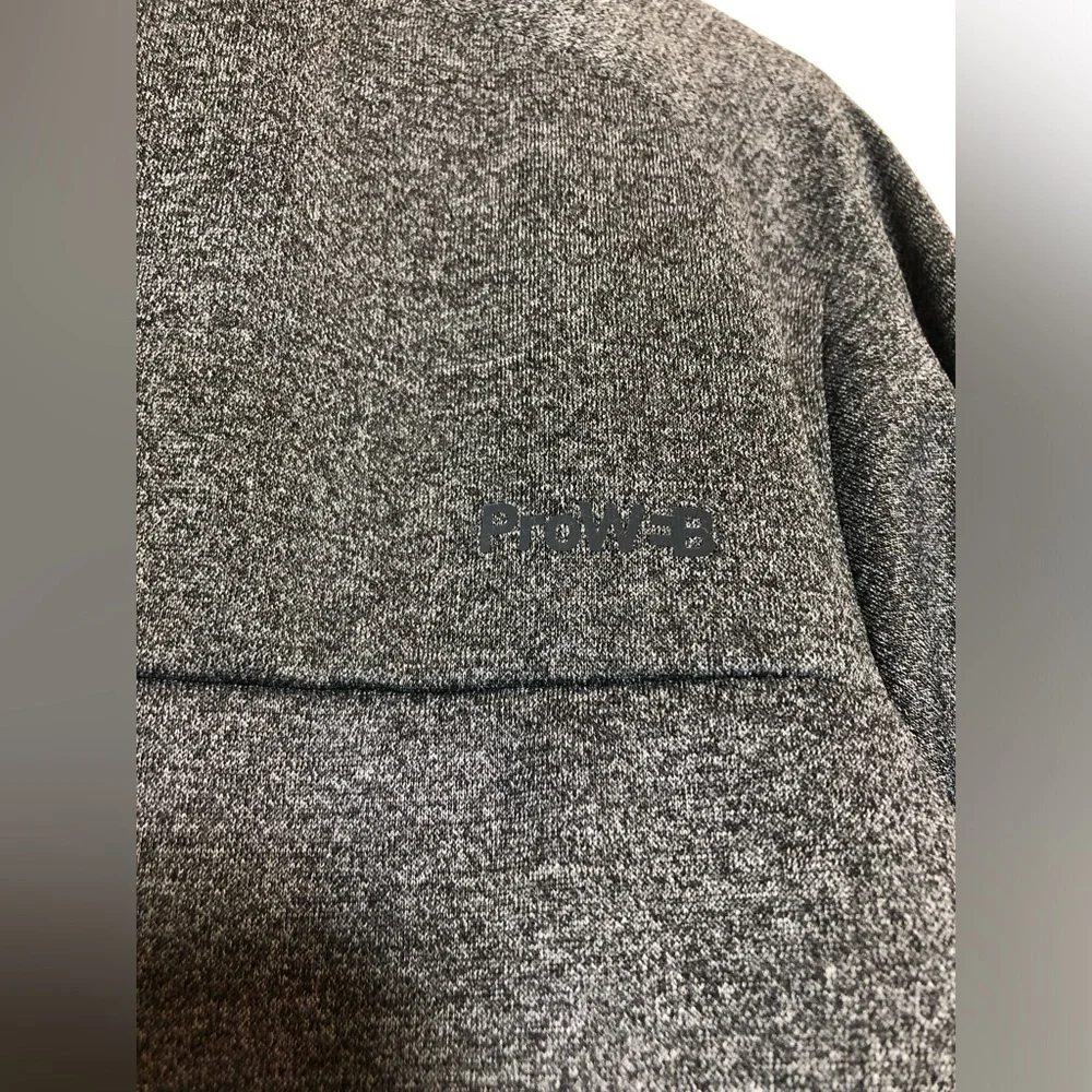Spyder Active Men’s Full Zip Chest Pocket Jacket Gray Size M